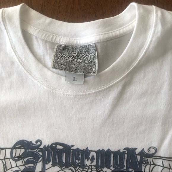 Spider-Man white short sleeve T-shirt size L - Picture 3 of 5